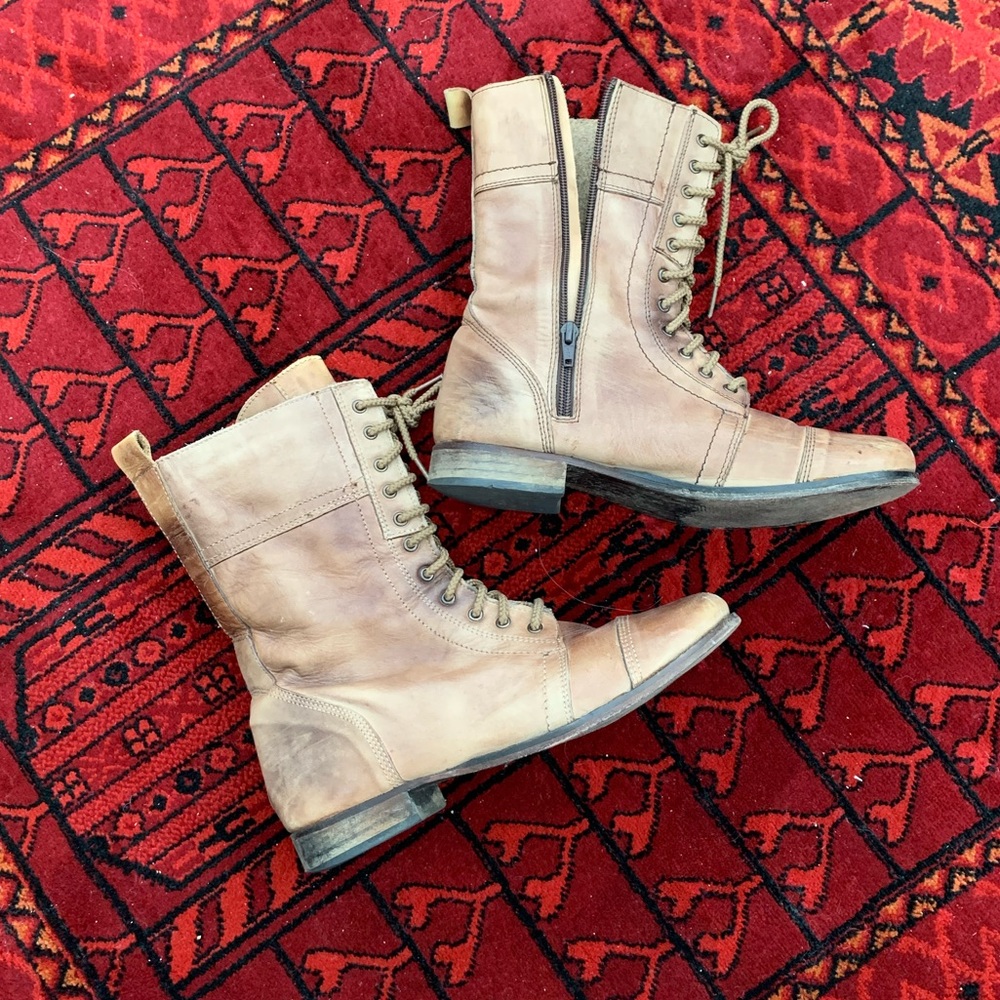 Steve Madden Troopa Combat Boots